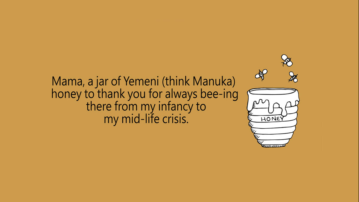 Arab Mother's Day parody cards