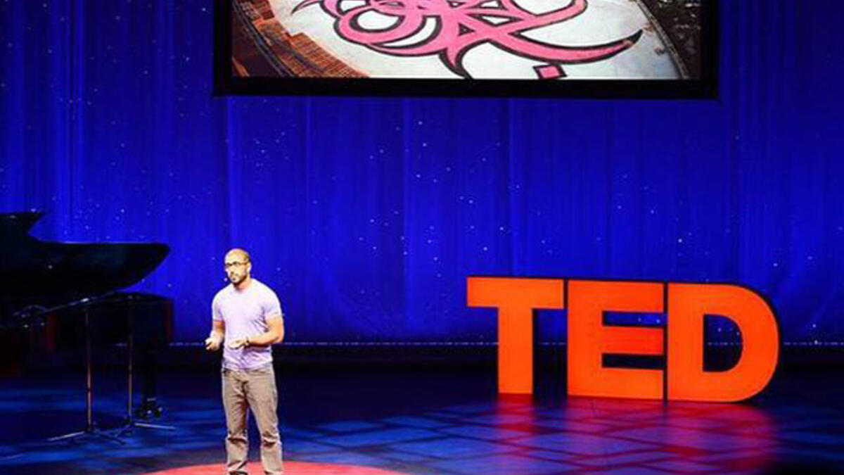 TED graffiti art Arab eL Seed