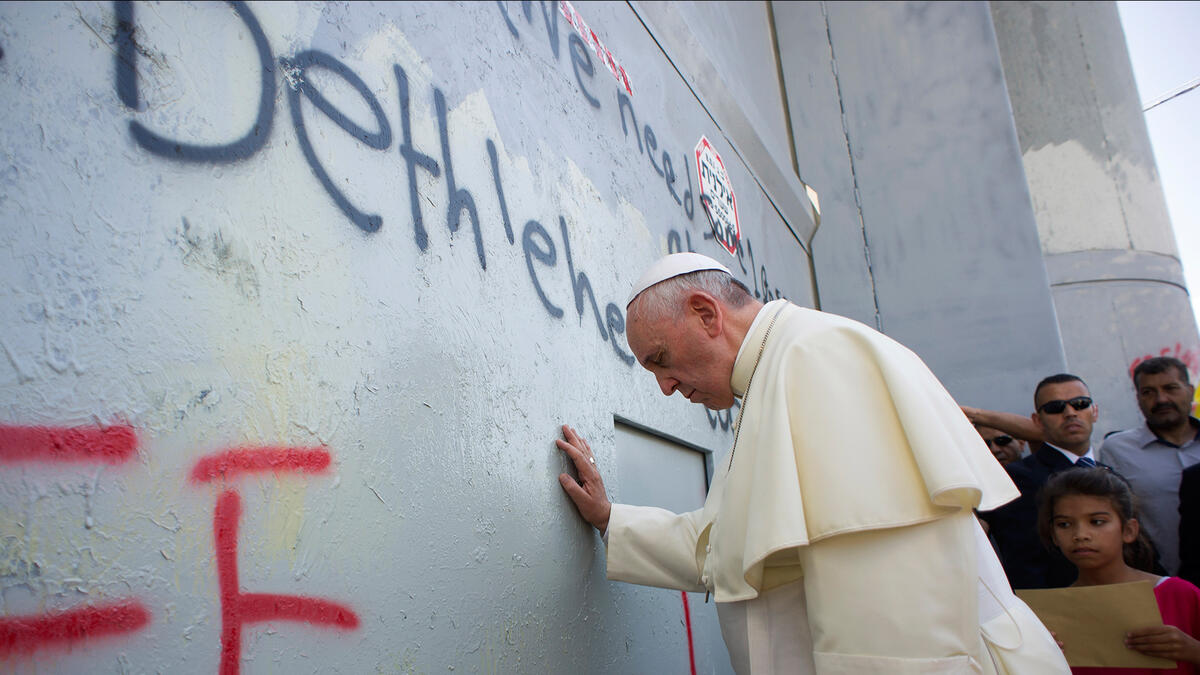 But today, Bethlehem is a very different place than it was when Jesus was born. The city is now surrounded on three sides by a 30-foot tall concrete barrier, which has hurt tourism revenues since the barrier was built in the mid-2000s.