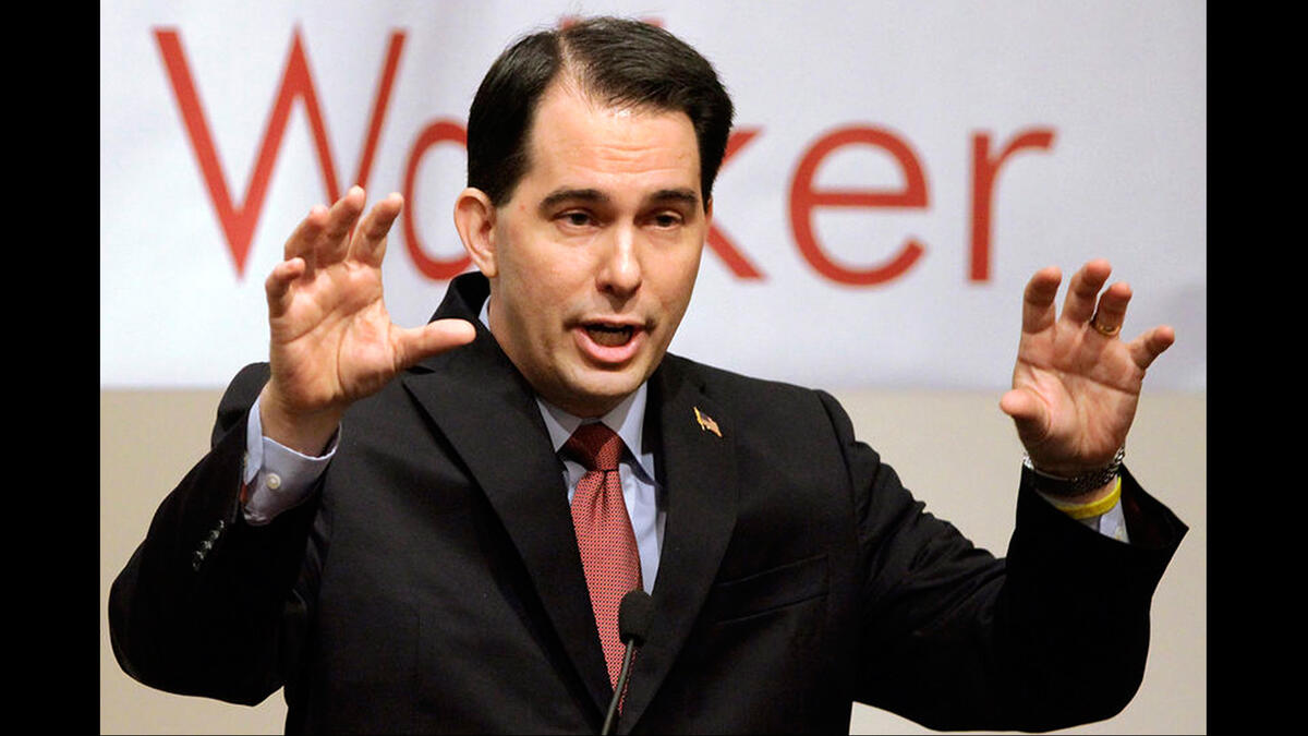 scott walker talking