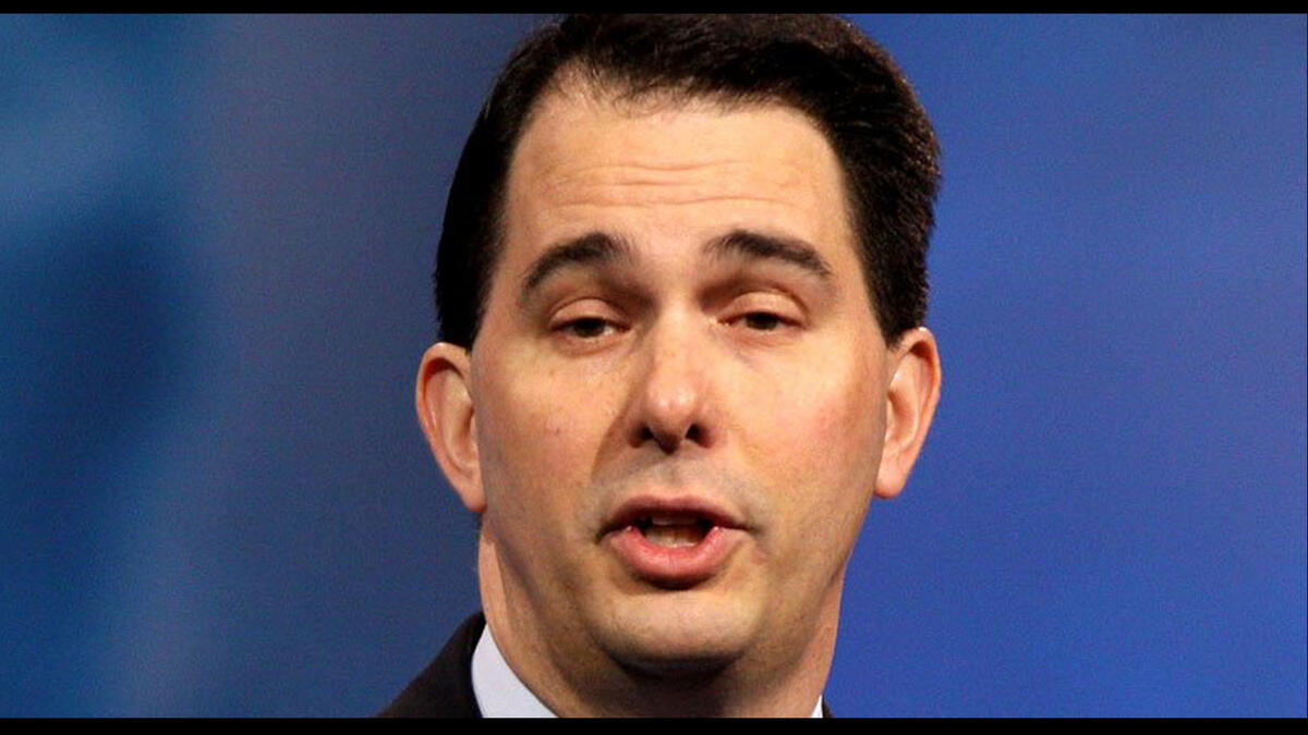 scott walker talking
