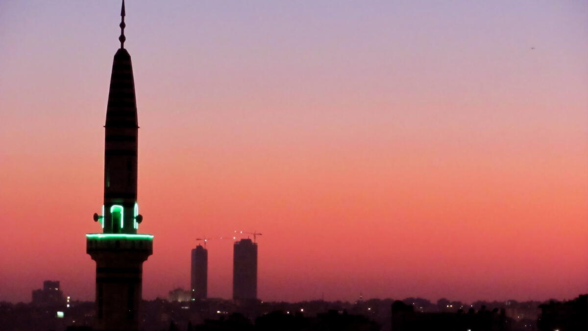 Amman Jordan skyline