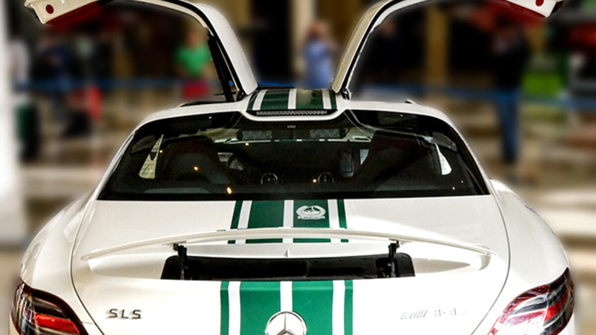 Dubai police car