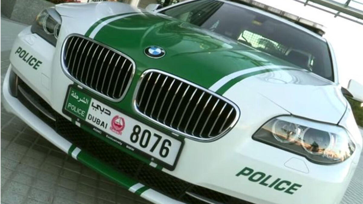 Dubai police car