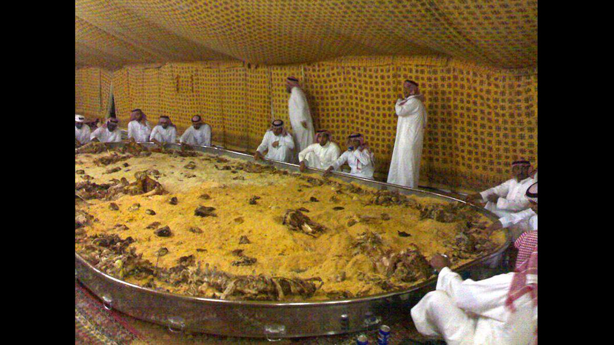 world's largest mansaf