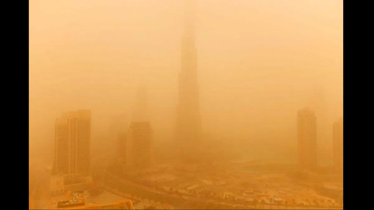 Dubai dust storm