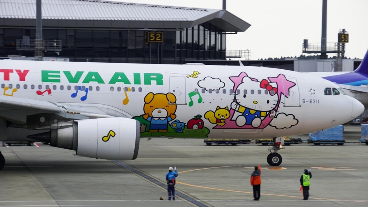 Taiwan-based EVA Air launched a Hello Kitty plane. (Shutterstock/ File)