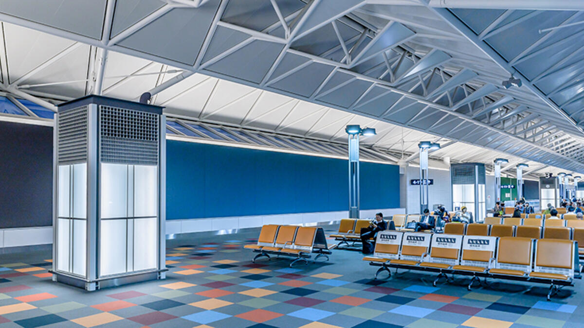 المرتبة السابعة: يخدم مطار تشوبو سنتراير ناغويا في اليابان بين 10 و20 مليون مسافر في السنة