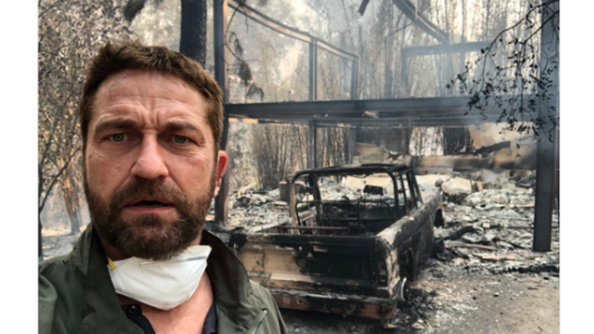 جيرارد بتلر: نشر صورة لبقايا منزله المتفحم في ماليبو وأرفقها بالقول: "عدت إلى منزلي في ماليبو بعد عملية الإخلاء، وقت محزن عبر كاليفورنيا، شكرًا لجهود وتضحية رجال الإطفاء".