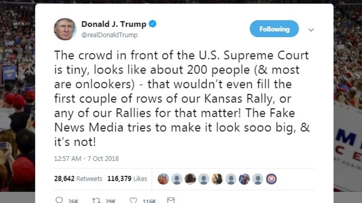 (@realDonaldTrump/ Twitter)