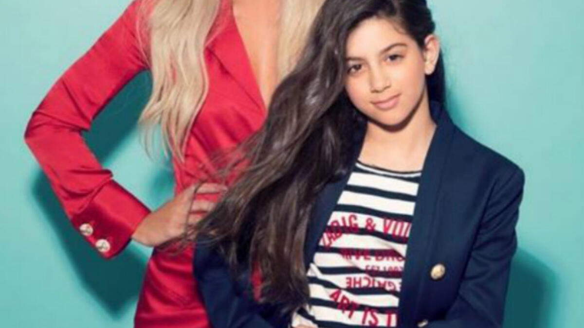 Maya Diab's daughter Kay
