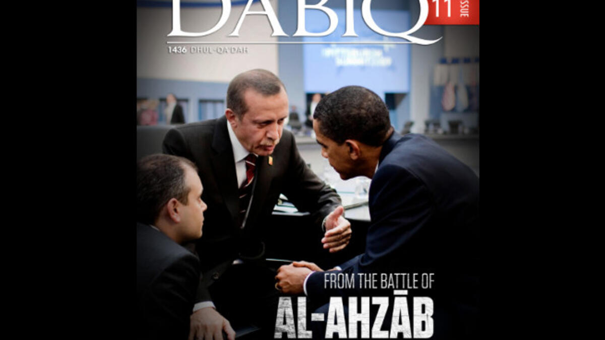 You’ve probably heard about Daesh’s glossy magazine, Dabiq. The magazine is published monthly in English, and seeks to convince Muslim men and women from around the world to immigrate to Daesh's so-called "caliphate."