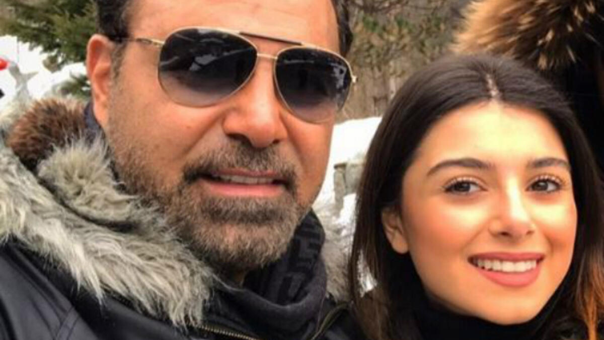 Assi El Hallani and his daughter Maritta