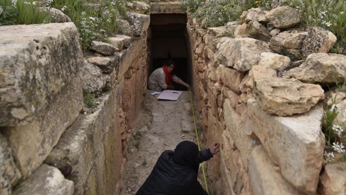 Constructed between the fourth and seventh centuries, the tombs are believed by some scholars to have been built as final resting places for Berber royalty. 
RYAD KRAMDI / AFP