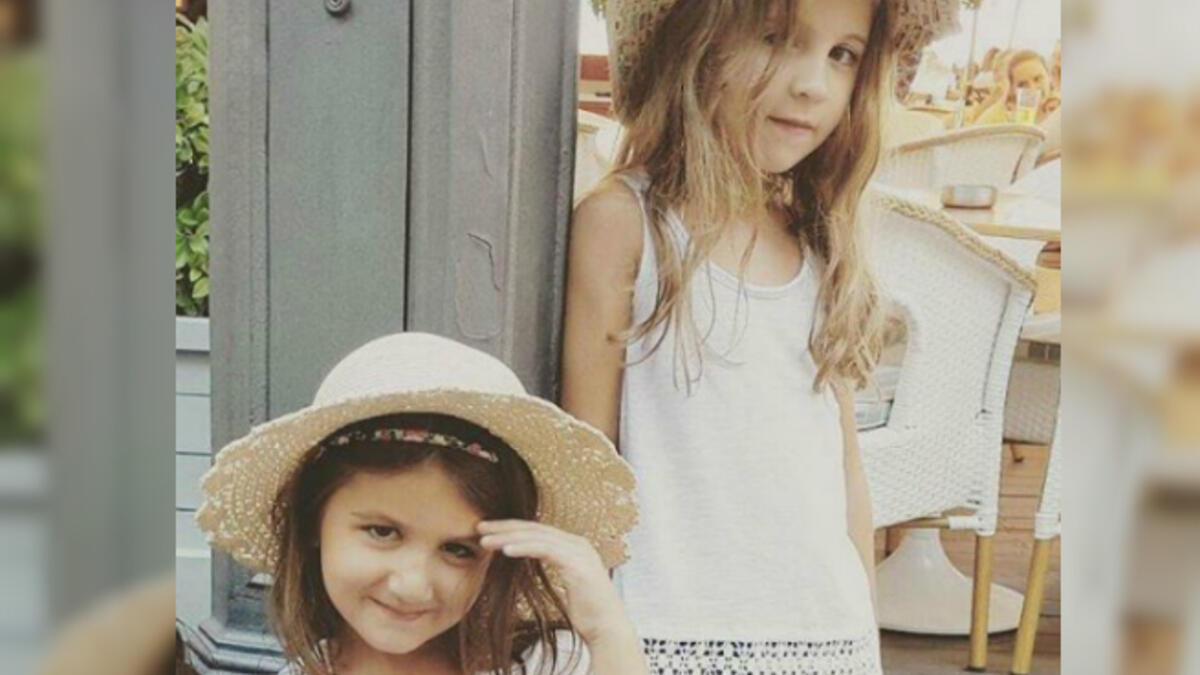 Nancy Ajram's daughters Mila and Ella