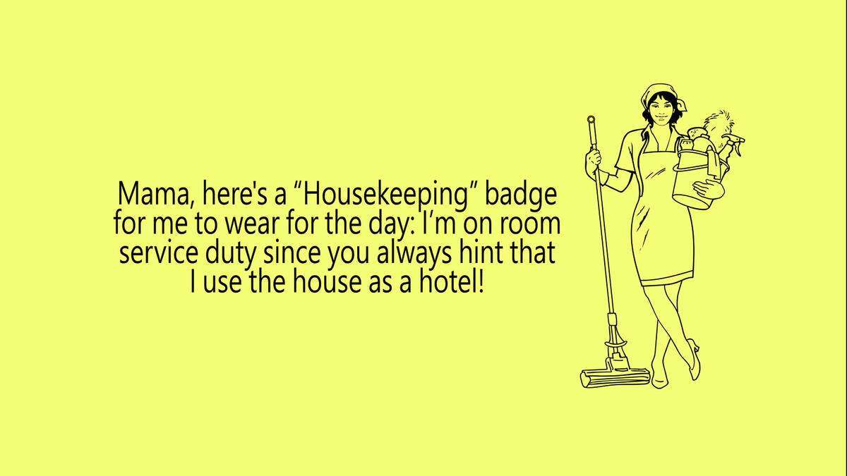 Arab Mother's Day parody cards