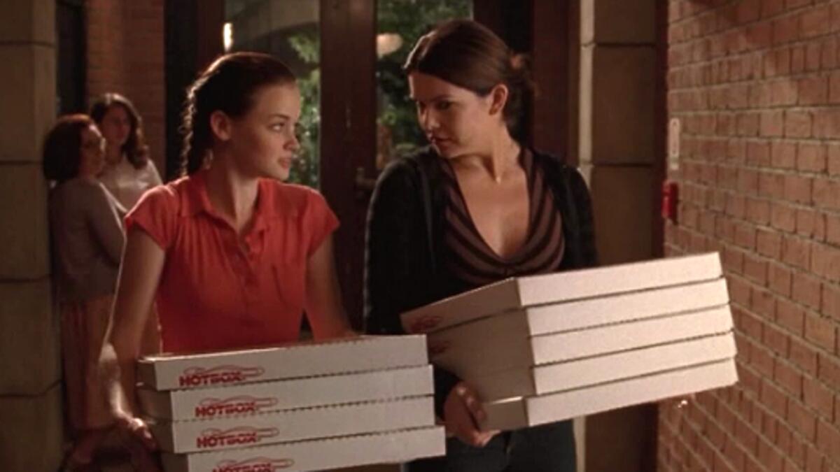 Rory isn’t exactly a partygoer. That’s why when her mom first drops her off at her university dorm, she inevitably faces a bit of social awkwardness. Until Lorelai throws an epic party at the dorm with tons of food and caffeine. We’d love our Arab mamas to unleash their party animal too!