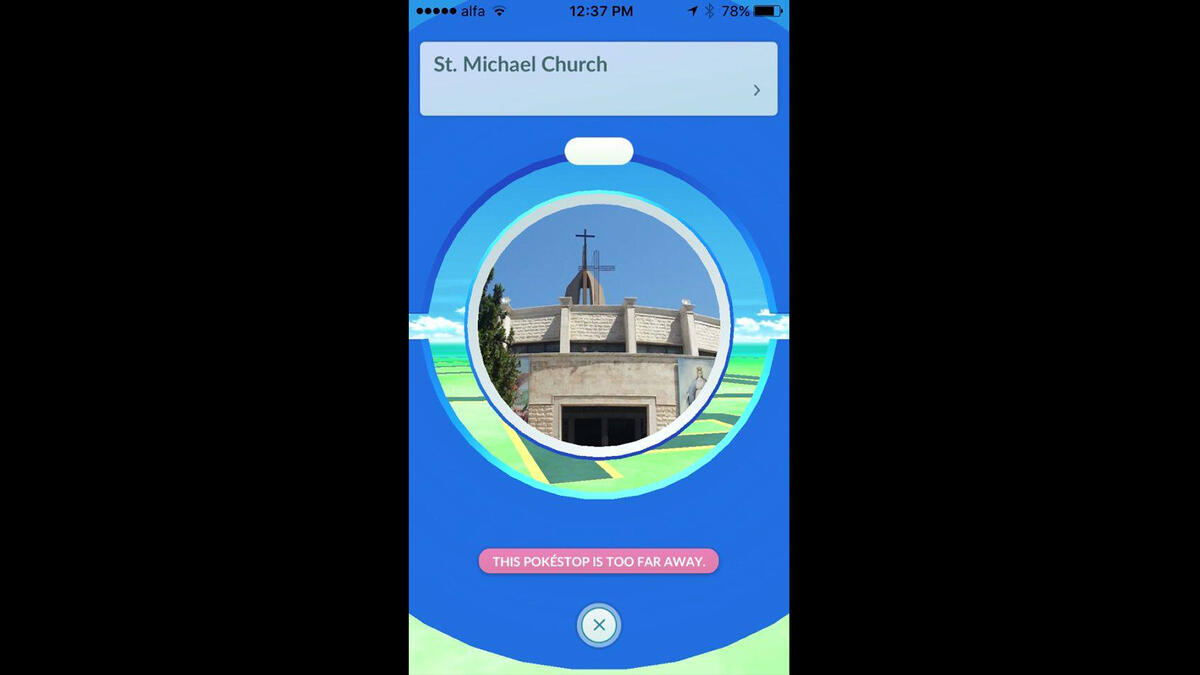 St Michael's church Beirut Lebanon Pokemon