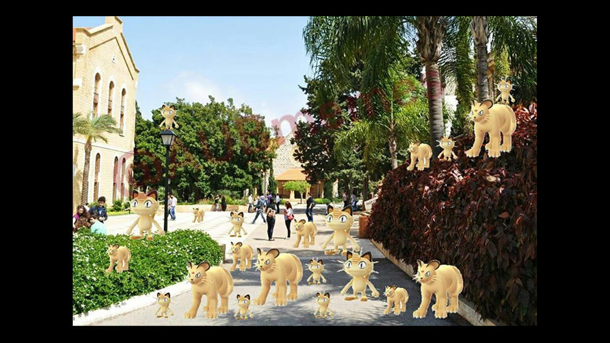 American University Beirut Lebanon Pokemon