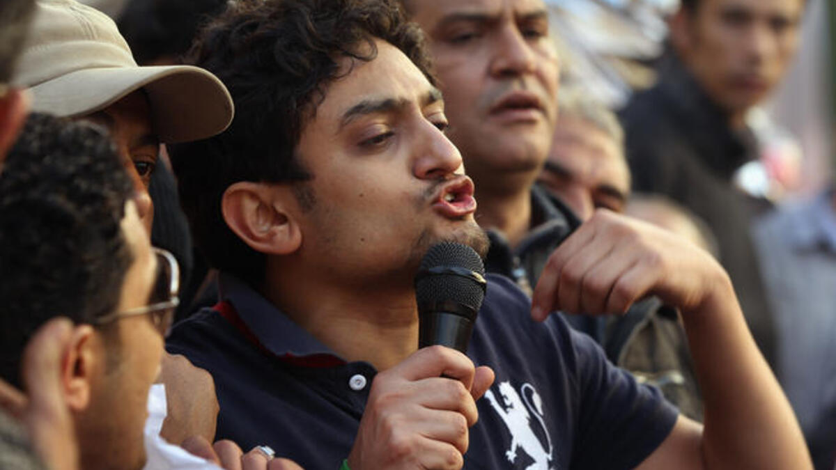 Wael Ghonim- the face of Egypt's Revolution and social media awakening- was propelled into the 
world of influential faces when imprisoned for launching Egypt's 2011 "We Are All Khaled Said's"
Facebook page. He left his job as Google head of marketing, UAE, to pursue his revolutionary cause.
