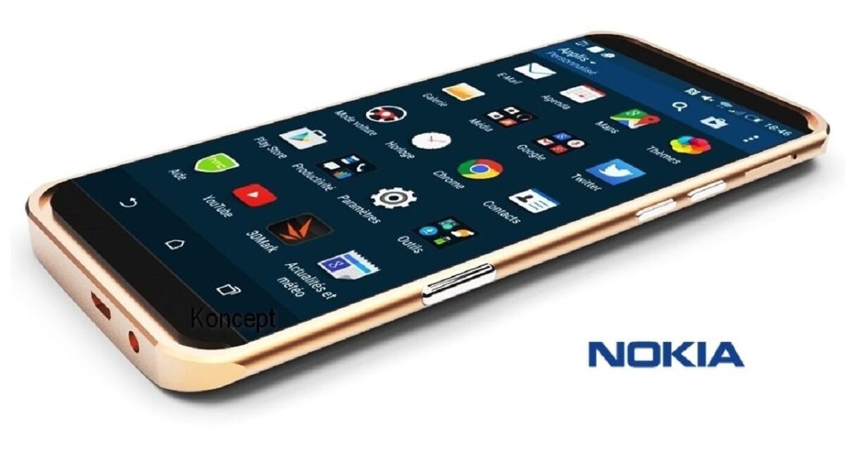 Nokia 8/P1 : 
وسيأتي هاتف نوكيا 8 مقاومًا للماء والغبار، وسيكون متاحًا بقياسين: 5.2 إنش، و5.5 إنش.