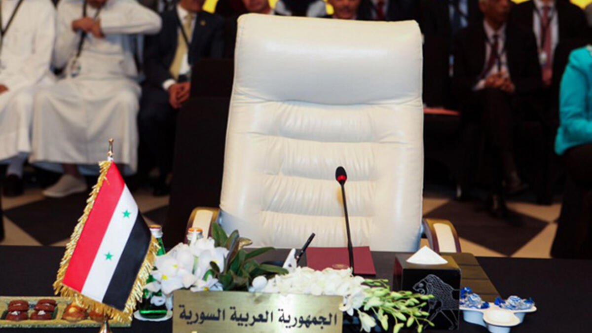 Syria has been noticeably absent from Arab League summits since 2011, but an empty chair was still reserved for embattled President Bashar al-Assad. Like an awkward family dinner, hoping that an errant cousin will decide to stop misbehaving and come home.