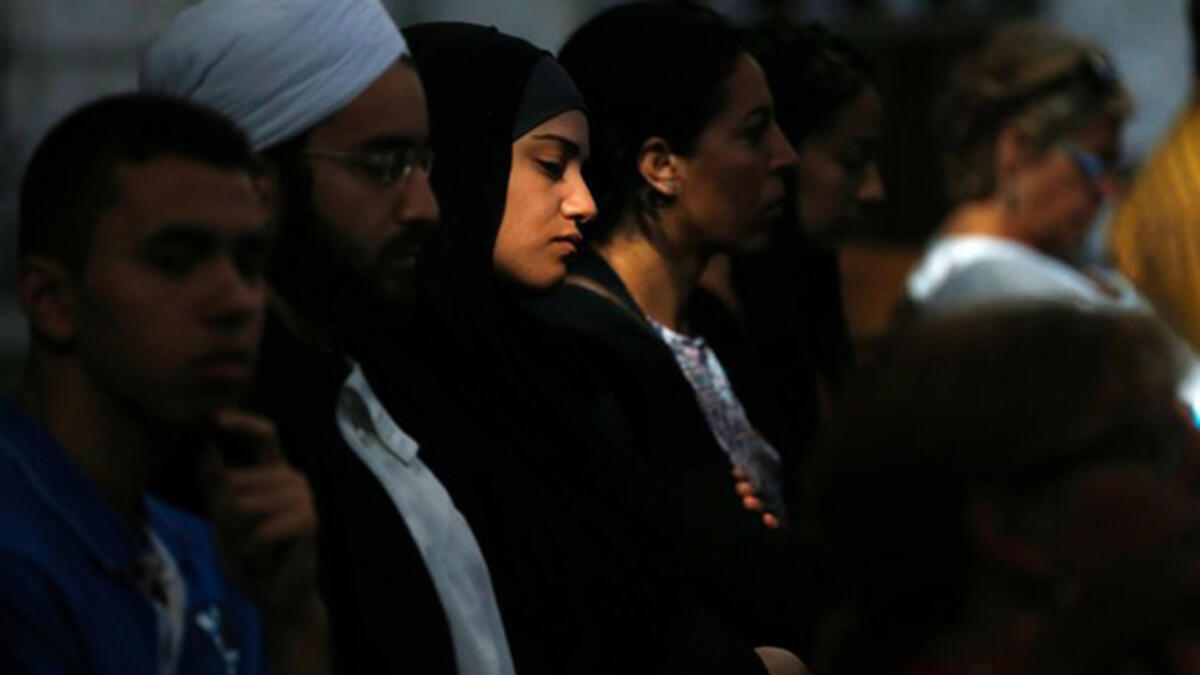 Christians and Muslims also came together in the Rouen Cathedral in France in 2016 to mourn murdered priest Jacques Hamel. Father Hamel was killed by a 19-year-old attacker acting in the name of Daesh.