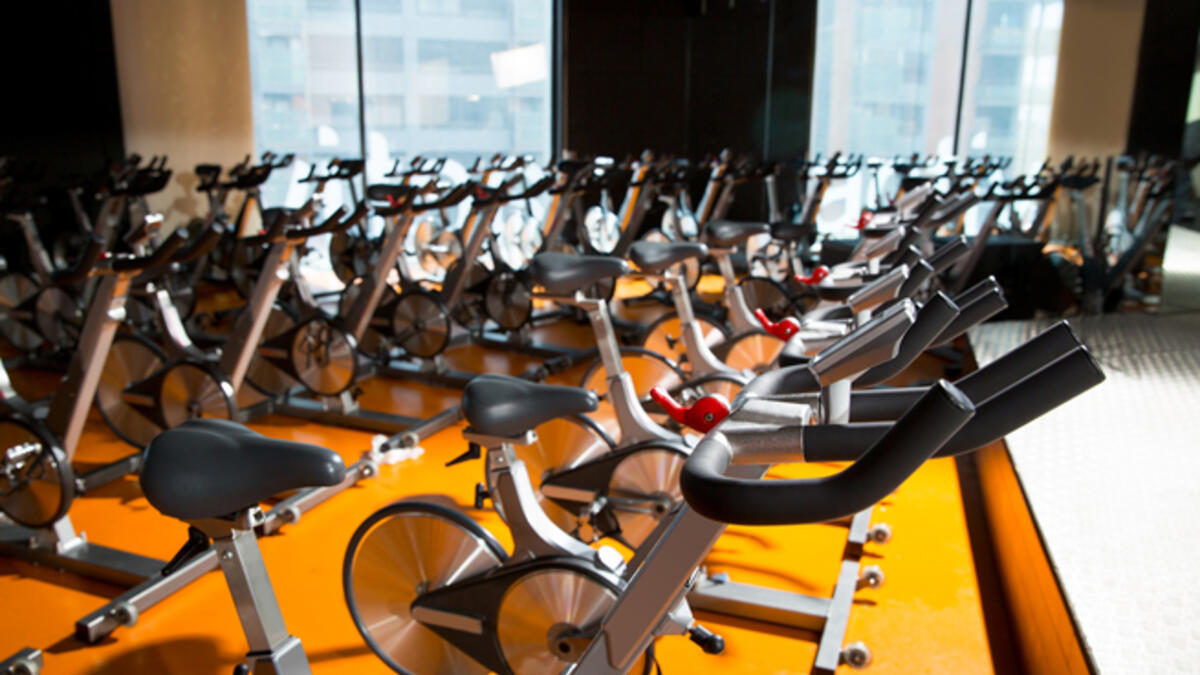 spin class gym
