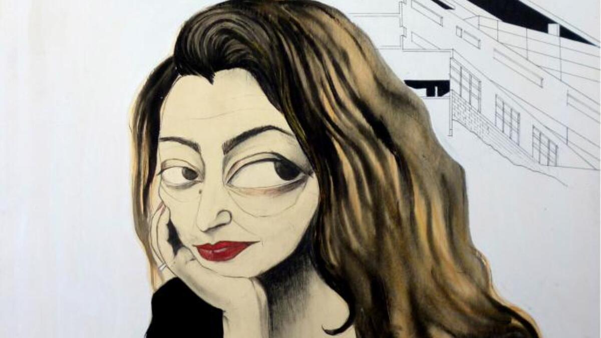 zaha hadid painting
