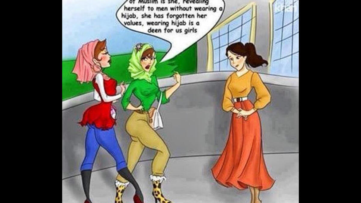 Muslims bitching showing off cartoon
