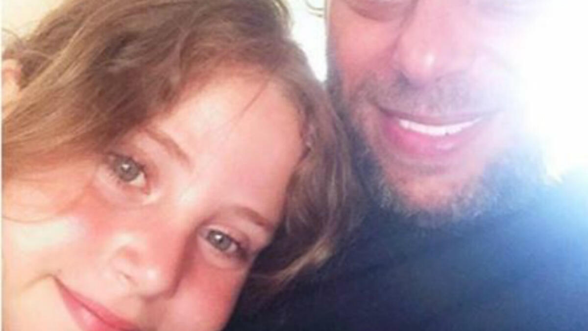 Seif Al Deen Al Sebei's Instagram account is filled with pictures with his adorable blue eyed daughter Dahab.