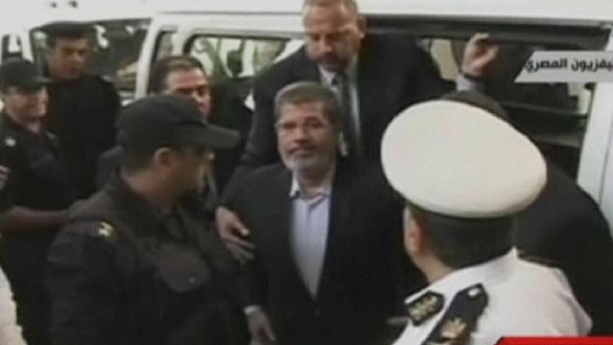 Egypt Mohamed Morsi trial Muslim Brotherhood