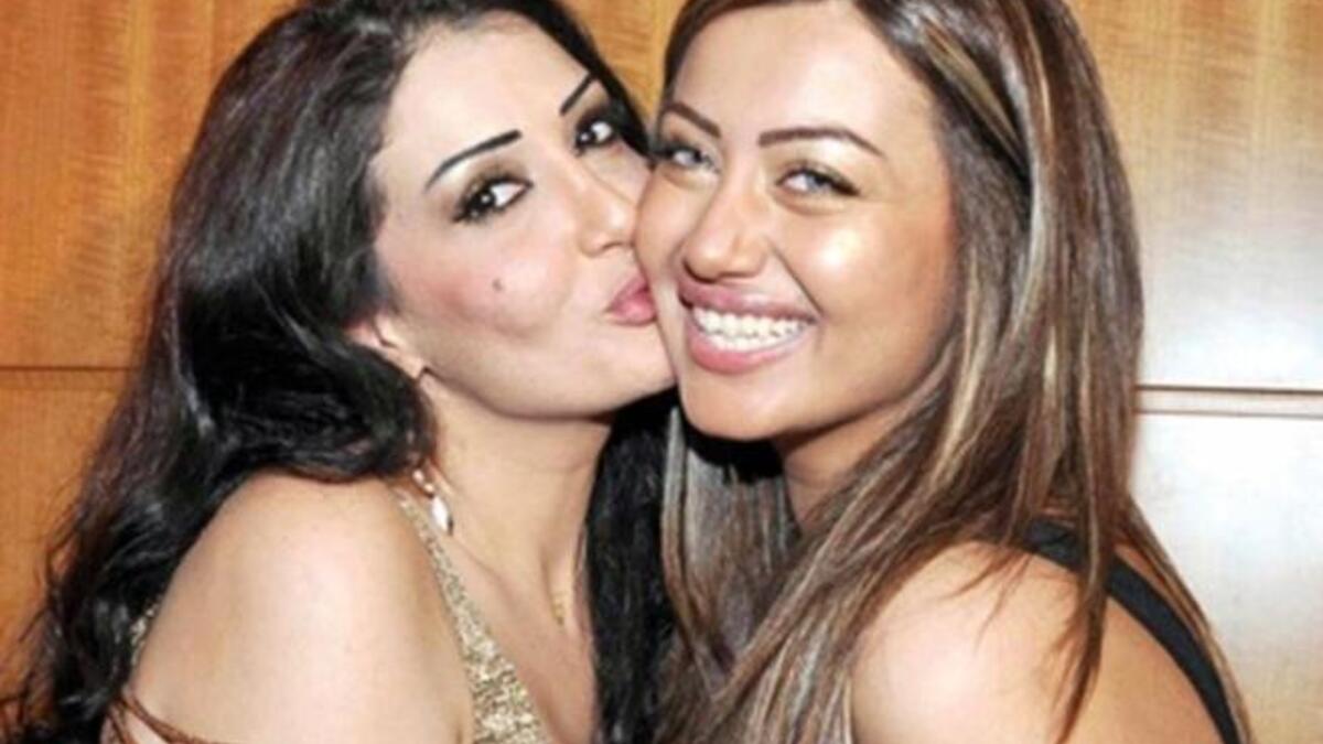 غادة عبد الرازق وابنتها روتانا