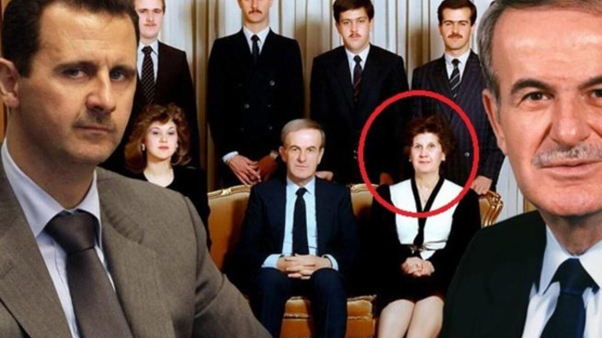 صورة عائلية لأفراد عائلة الرئيس السوري بشار الأسد