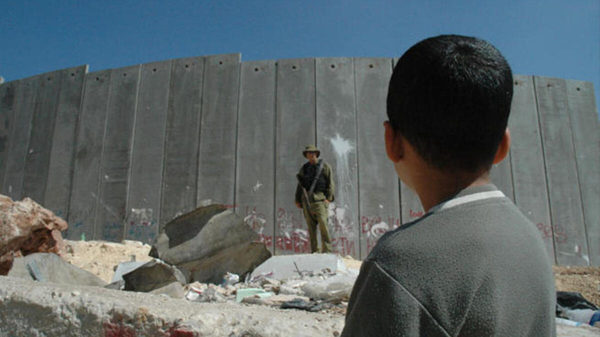 West Bank separation barrier