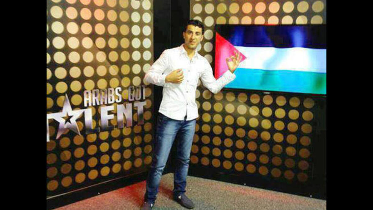 محمد الديري في عرب غوت تالنت 2013.