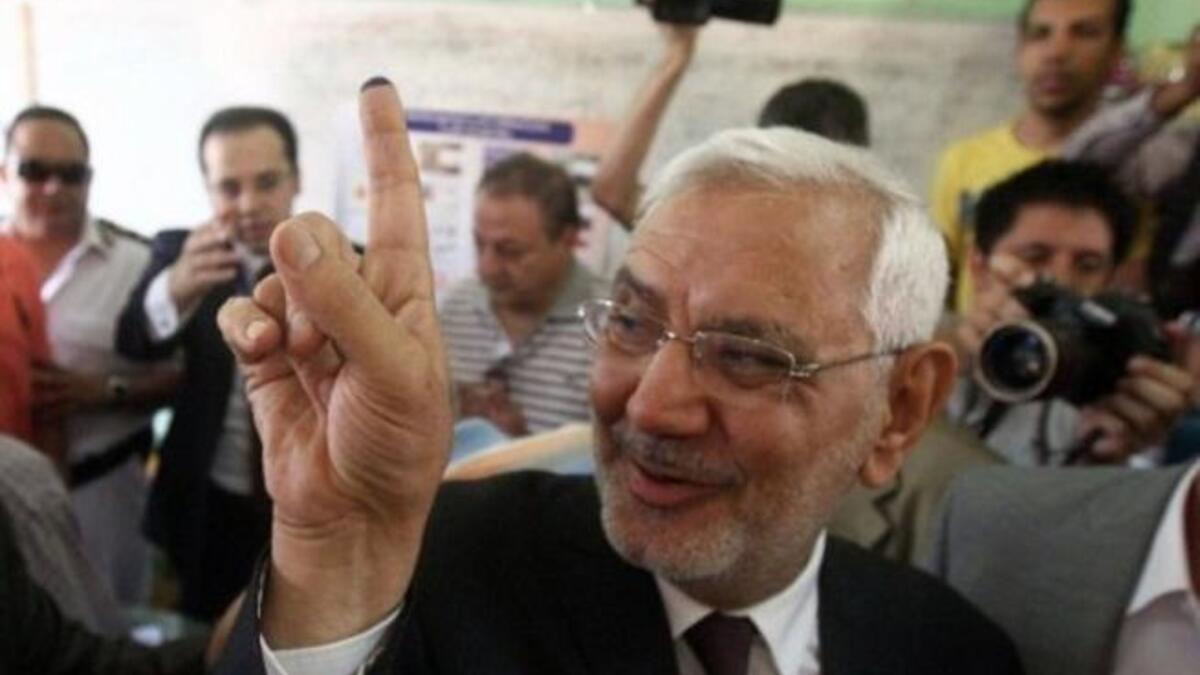 Aboul Fotouh moderate Muslim Brother for President