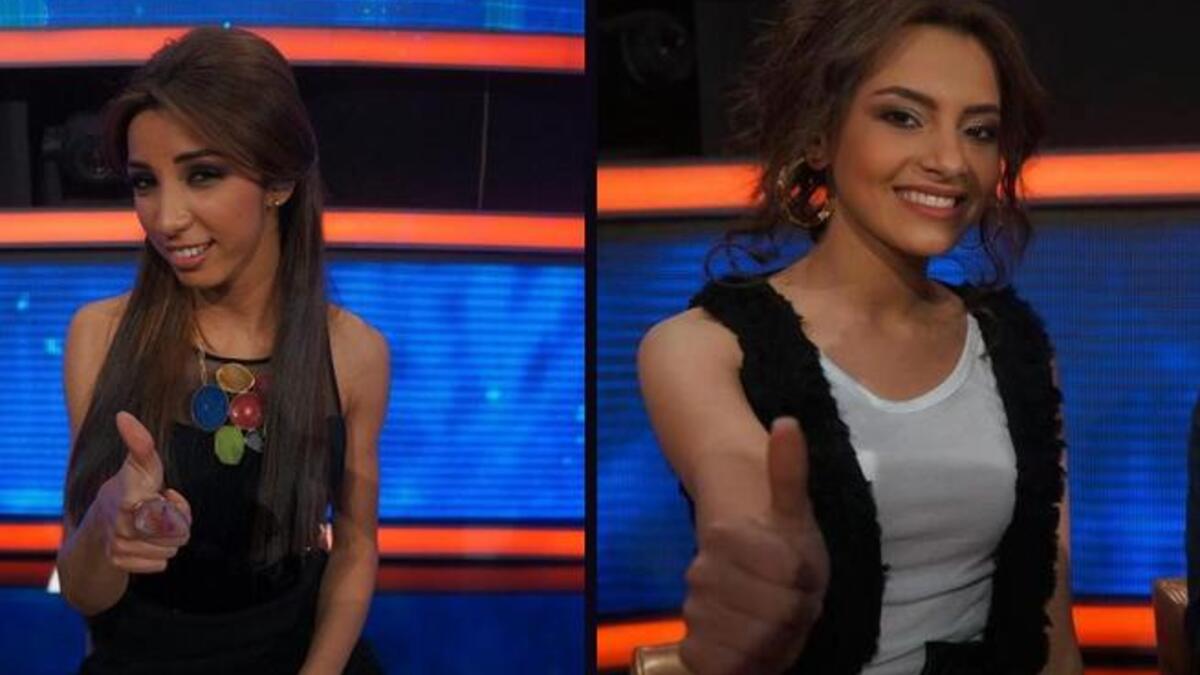 Dunya Batma and Carmen Slaiman - Arab Idol