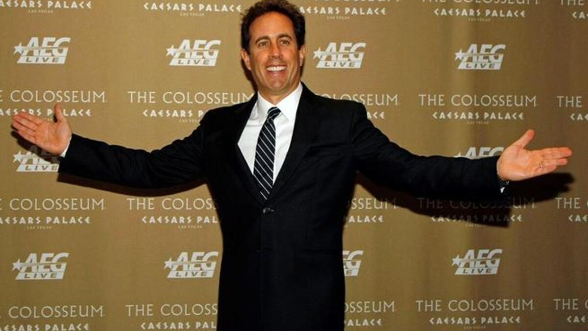 Jerry Seinfeld proud of his Arabic roots