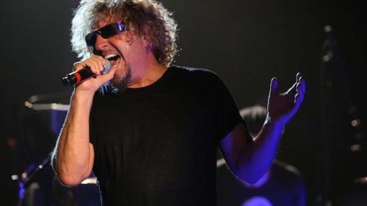 Sammy Hagar has the Lebanese in him