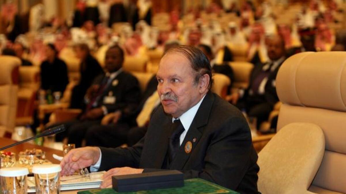 We all get annoying phone calls from friends and family over Eid, and nobody knows this better than Algerian President
 Abdelaziz Bouteflika: The President had to screen calls from his one-time ally, now on-the-run, Colonel Gaddafi. Algeria did take in 
the Libyan's family, however, as a "humanitarian gesture".