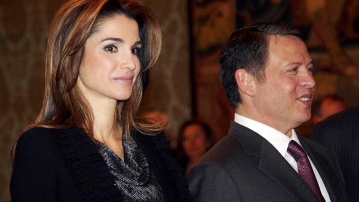 King Abdullah II and Queen Rania of Jordan had a quiet, stay-at-home celebration over Eid, and avoided the limelight. The King did make a traditional speech 
which was later re-broadcast by the Queen on Twitter. 
"A blessed #Eid to all of you and your loved ones. #JO"