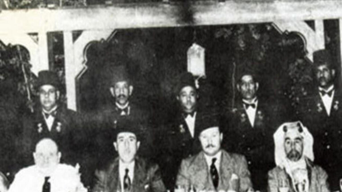 جامعة الدول العربية عند تأسيسها في العام 1945