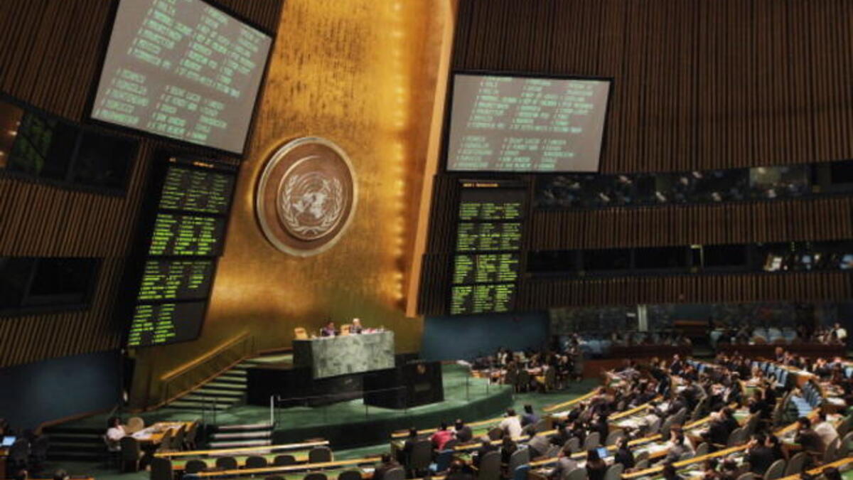 الجمعية العامة للأمم المتحدة