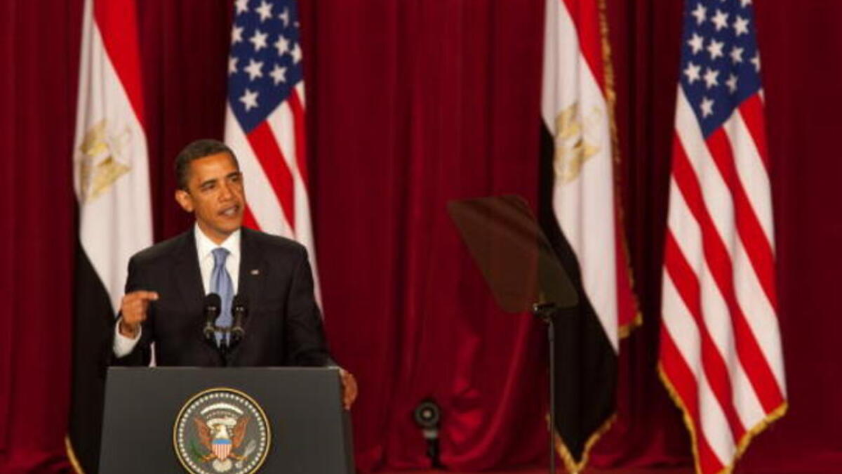 خطاب الرئيس الامريكي اوباما في القاهرة