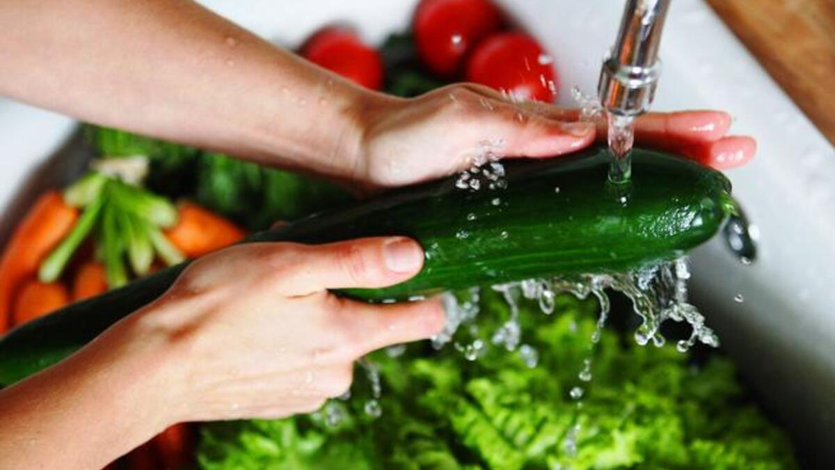 Cucumbers - This cool vegetable gets a big 'No' stamp. Off the kitchen table, away from those dainty female hands.
