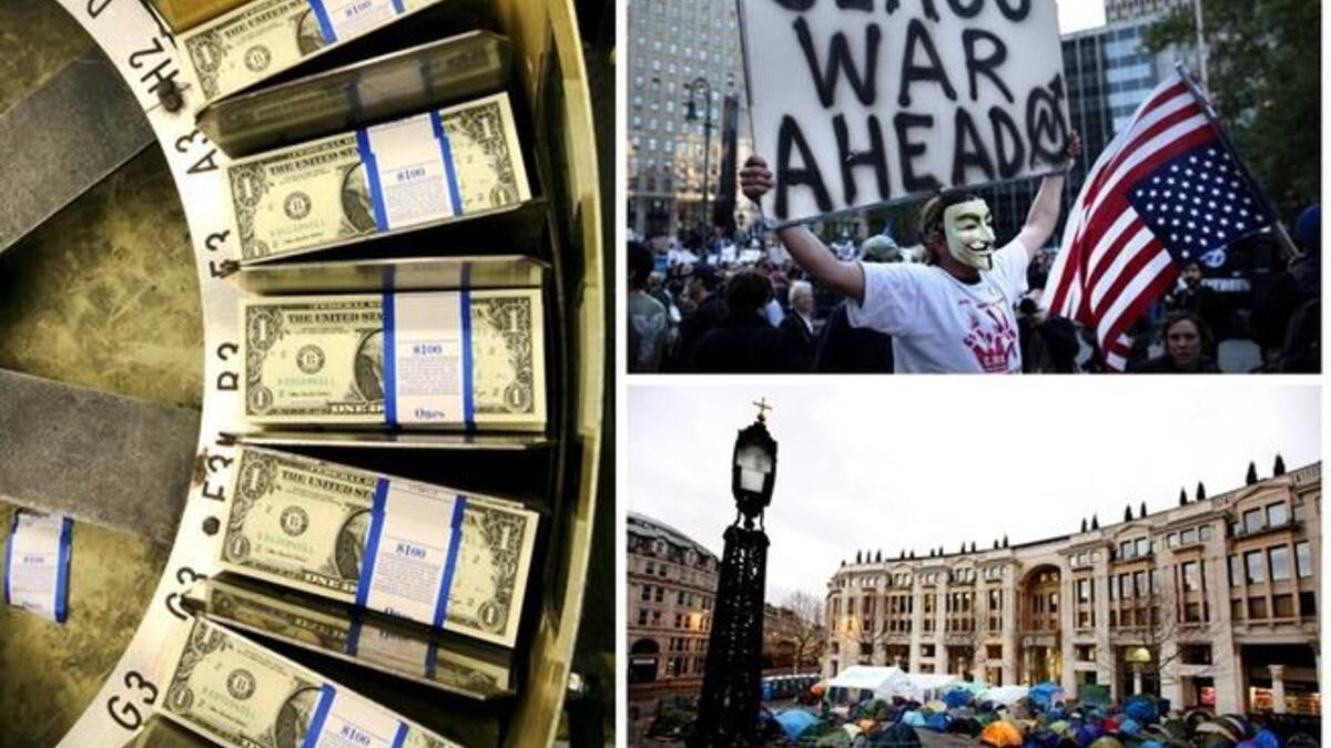 Debt disease occupies world street: A Western Spring came from a jeopardized world economy and people empowered (infected by Arab anger) enough to publicly protest. 'Occupy Wall Street' travelled from the debt-ridden US via London's Stock Exchange, and across many European capitals. The Arab Spring had shed paper-note leaves in a Western 'Fall'.