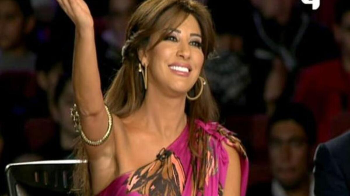 نجوى كرم في برنامج عرب غوت تالنت
