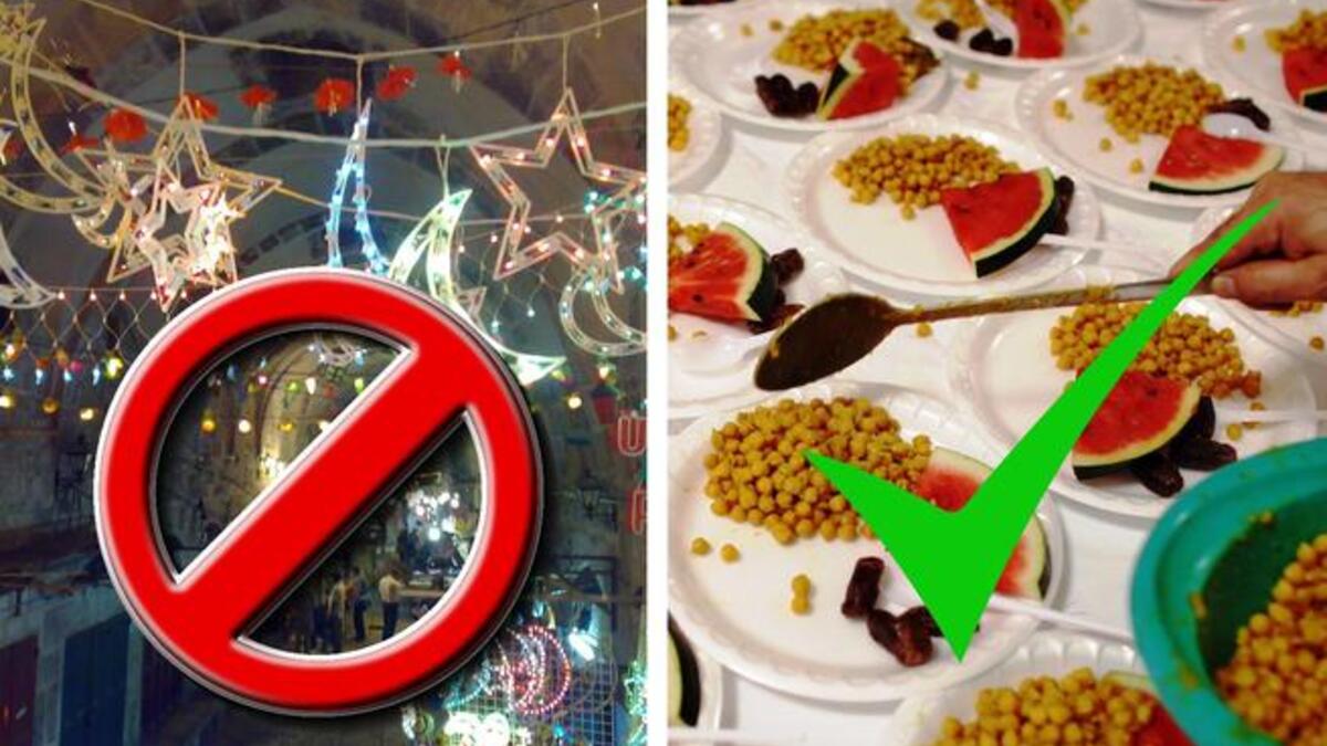 This does not mean practice stinginess with loved ones. Instead be economically resourceful. Ramadan, like Christmas, is becoming more commercial and people tend to spend more on food & luxuries. 
Do give generously to the needy and share your love & bounty. After all Ramadan is Kareem (generous)!