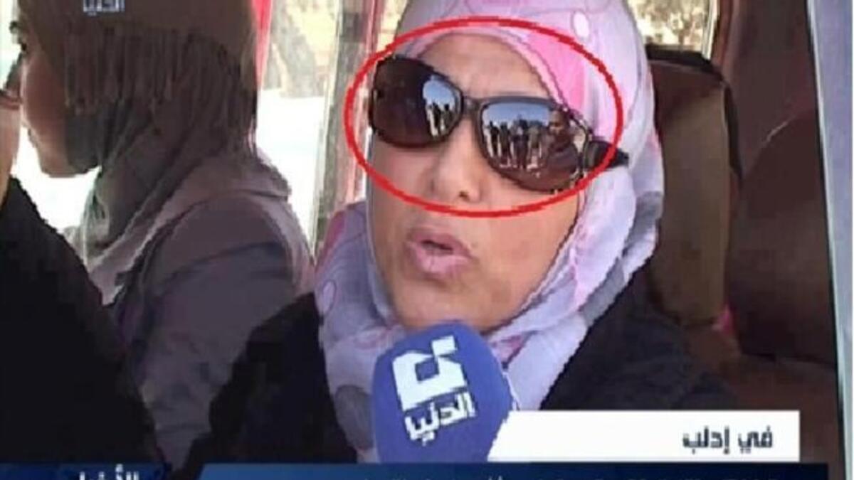 Shabiha in sunglasses